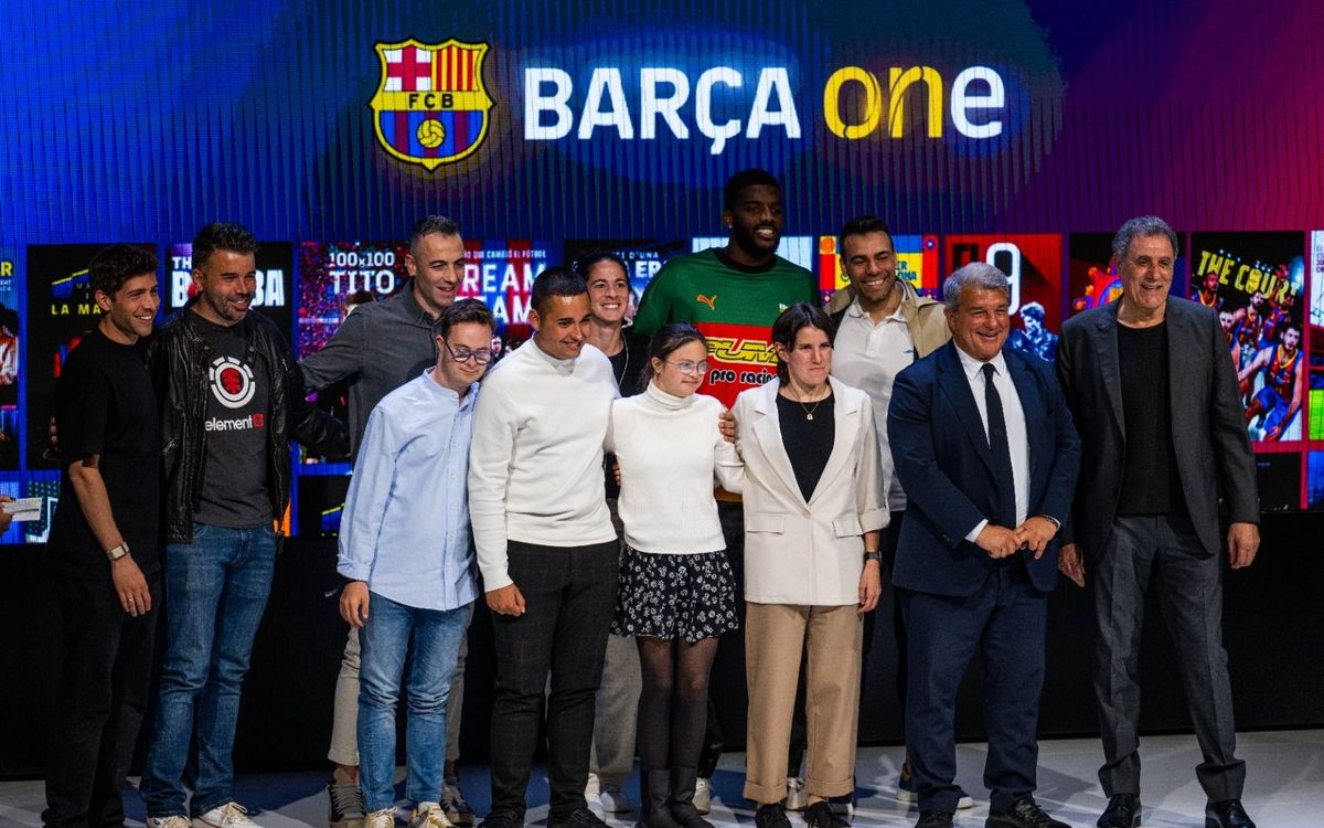 Se estrena Barça One, la nueva plataforma gratuita de streaming del FC Barcelona