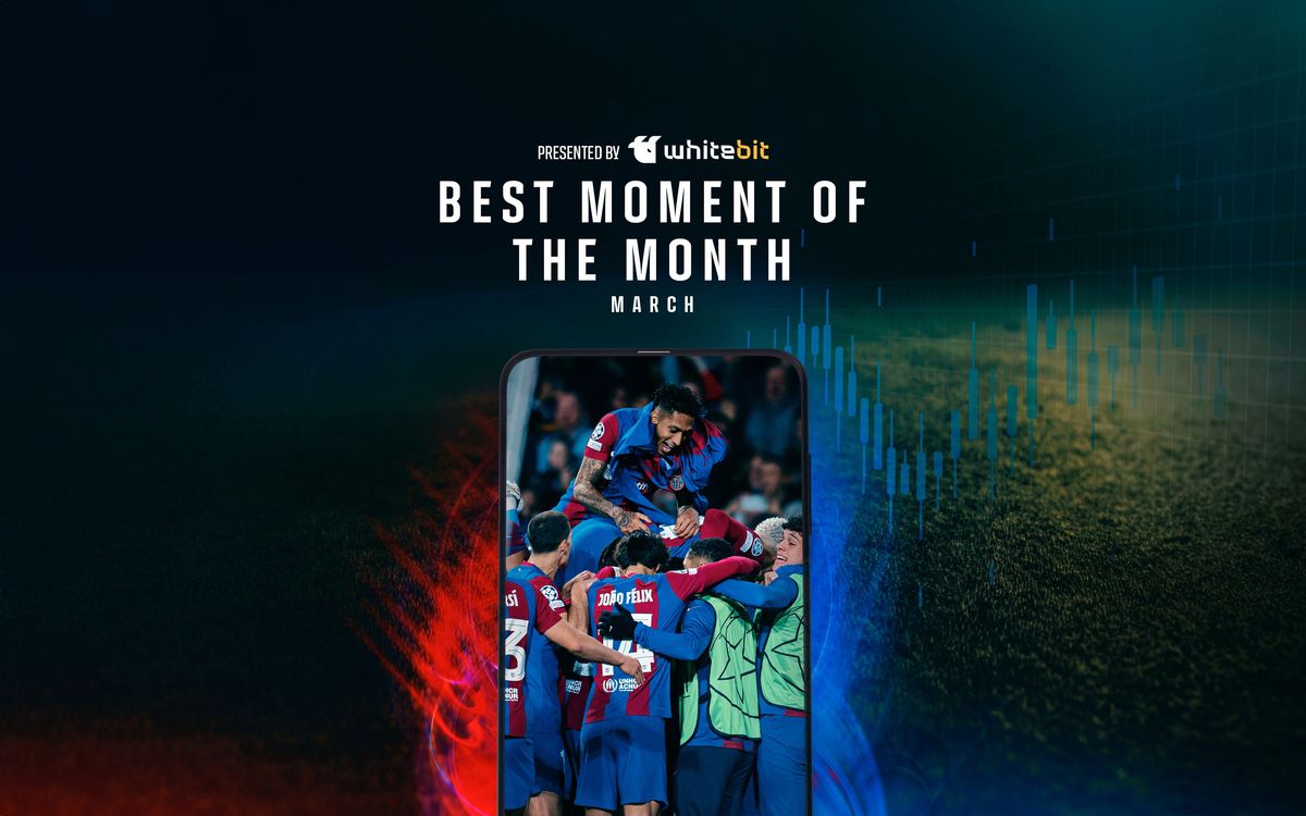 Qualification for Champions League quarter finals voted best moment of March