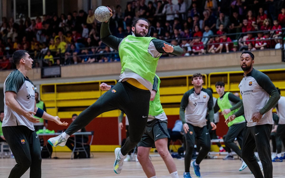 Entrenamiento con un ambiente espectacular en Can Jofresa