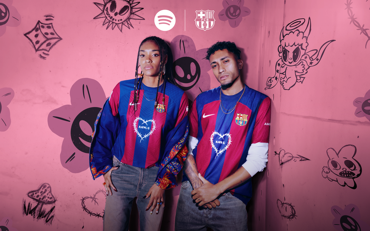 KAROL G to be the next artist on the Barça shirt with Spotify