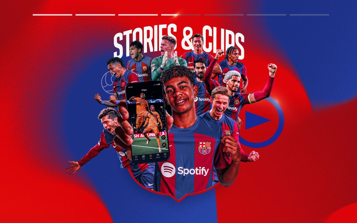 El FC Barcelona estrena contenido vertical en la web y en la aplicación oficial