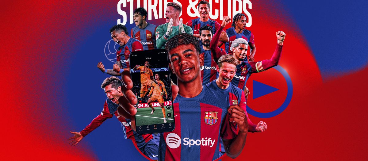 El FC Barcelona estrena contingut vertical al web i a l’aplicació oficial