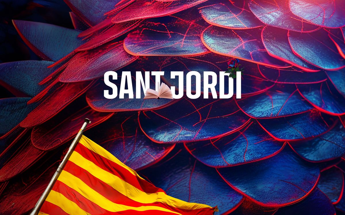 Barça celebrate 'Sant Jordi' with a stand in the centre of Barcelona and discounts on tickets