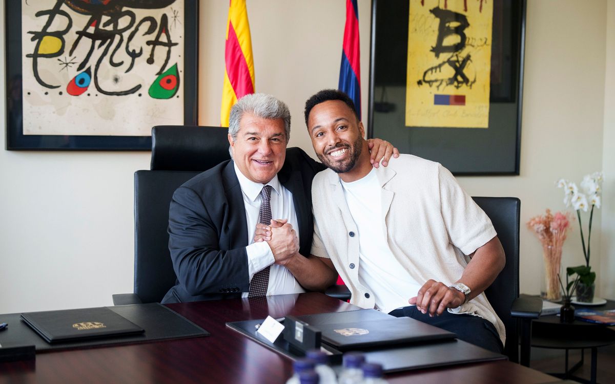 N'Guessan renueva con el Barça hasta el 2027