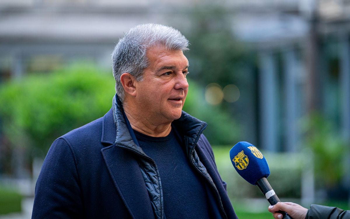 Joan Laporta: 'Tools exist like VAR which should help the competition be fairer and not the other way around'