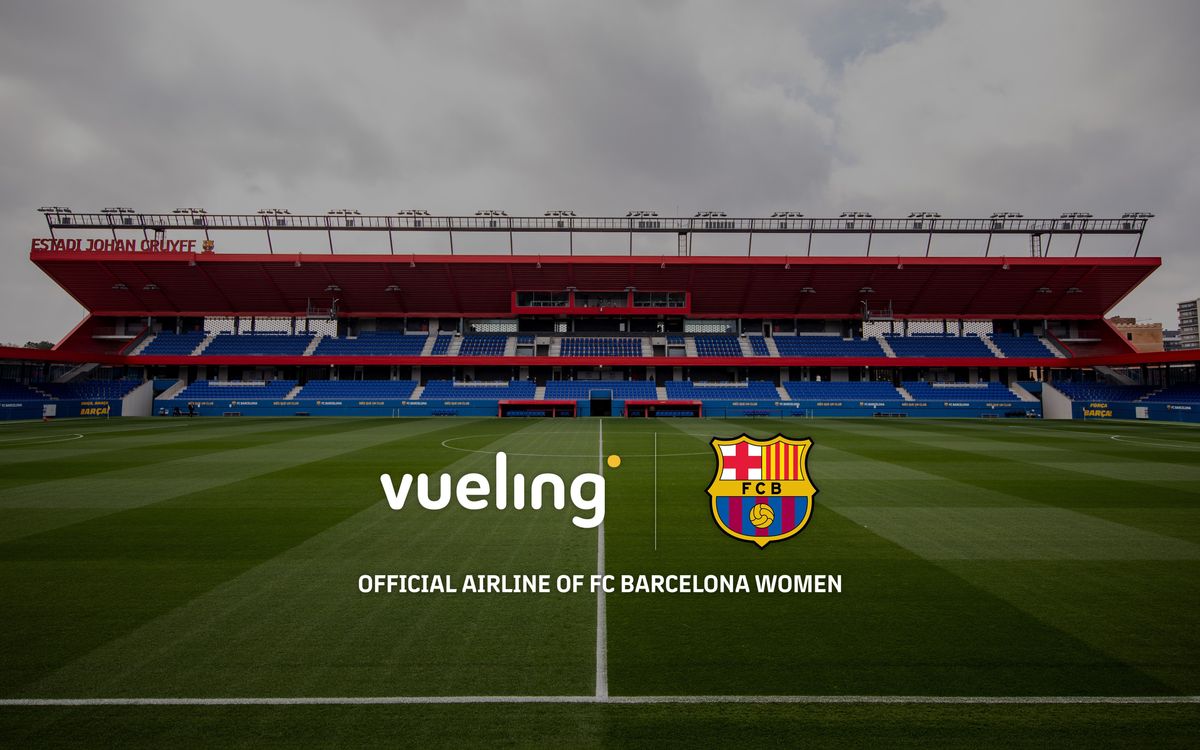 Vueling becomes official airline of Barça Women's football team