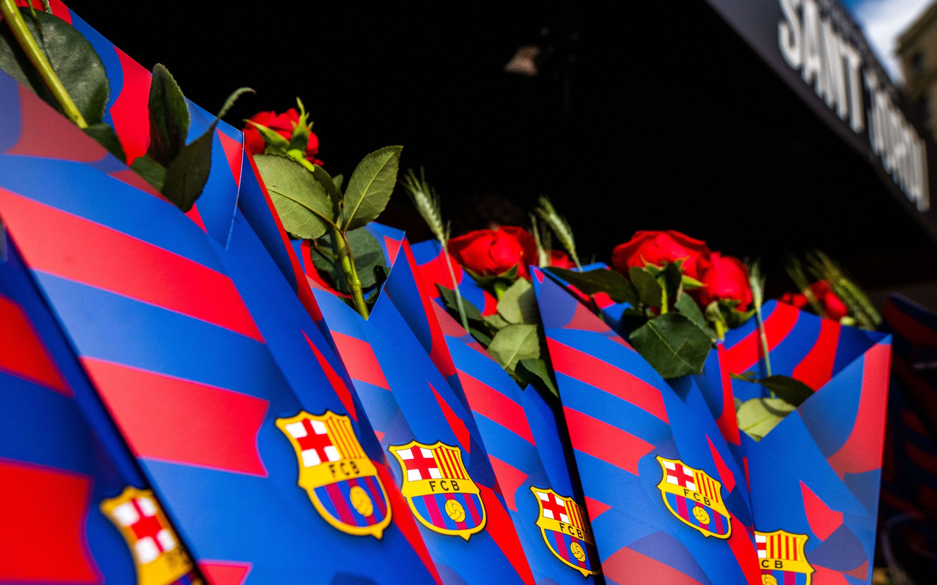 The Most Blaugrana Sant Jordi Ever The Most Blaugrana Sant Jordi Ever