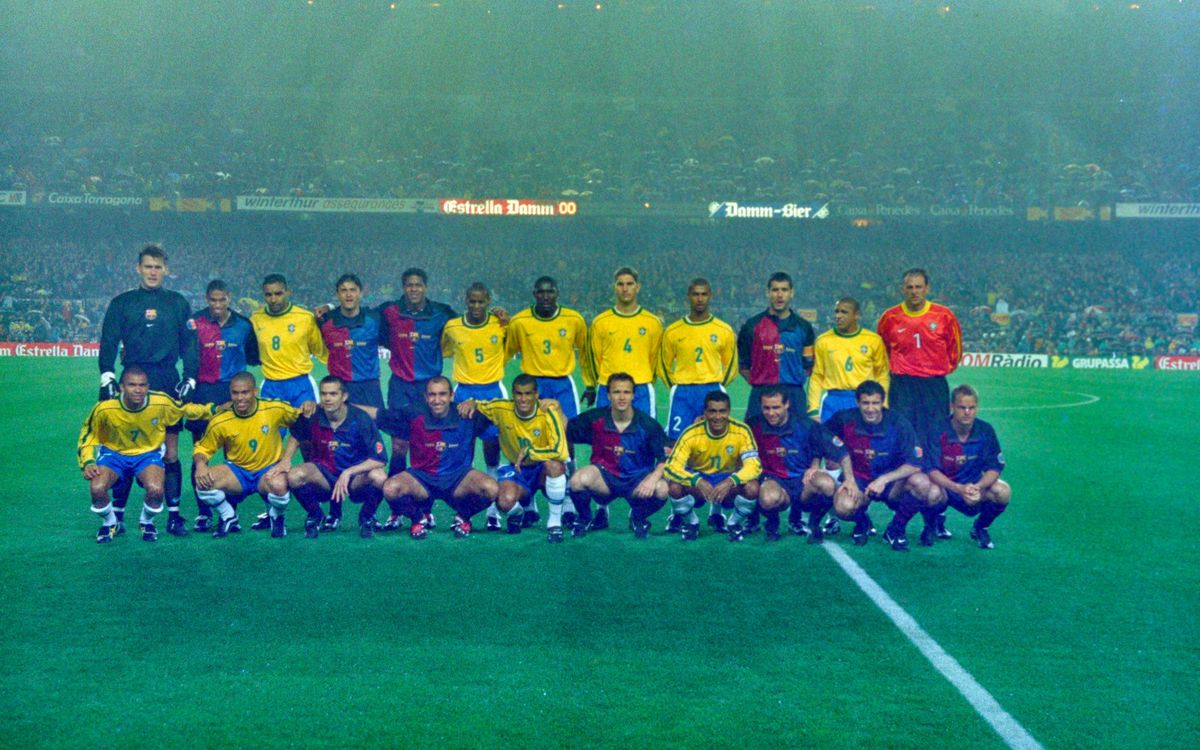 25 años del partido del Centenario contra Brasil