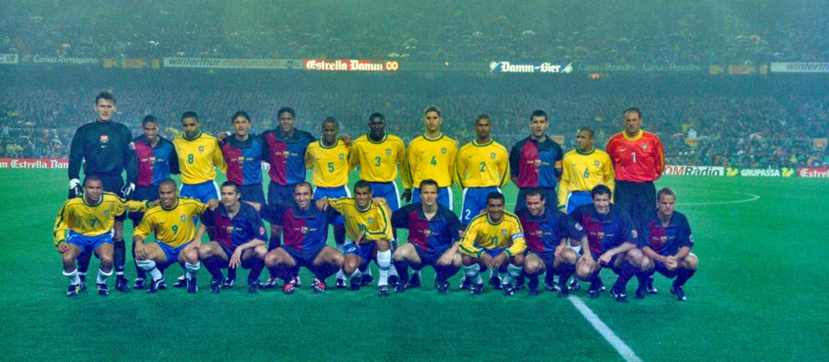 25 años del partido del Centenario contra Brasil