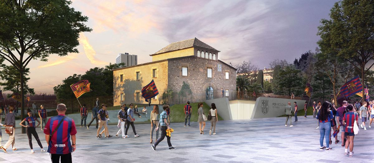 FC Barcelona move forward with the project to redevelop the Masia de Can Planes