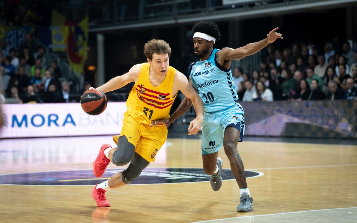 MoraBanc Andorra - Barça: Derrota antes de viajar a Grecia (108-92)