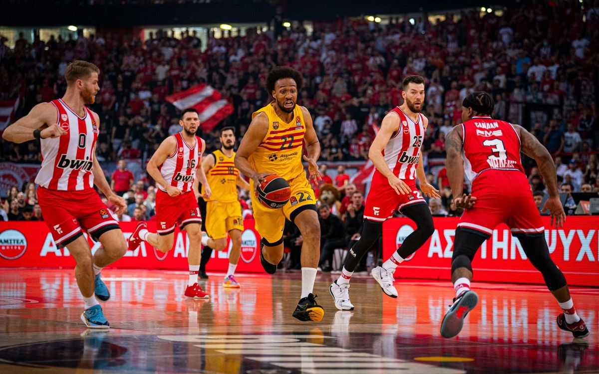 Olympiacos 92-58 Barça: To be decided at the Palau