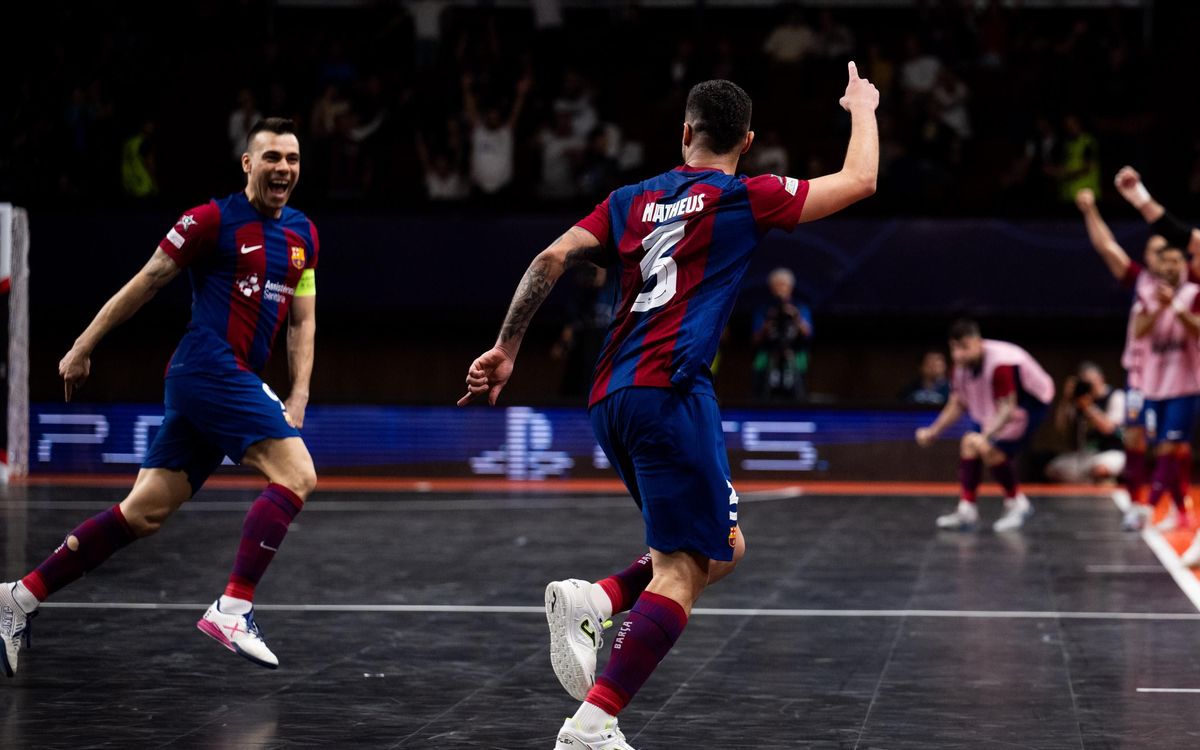 Barça 5-4 Sporting: Into the Champions League final!