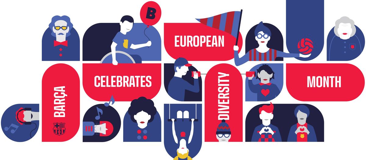 FC Barcelona supports European Diversity Month