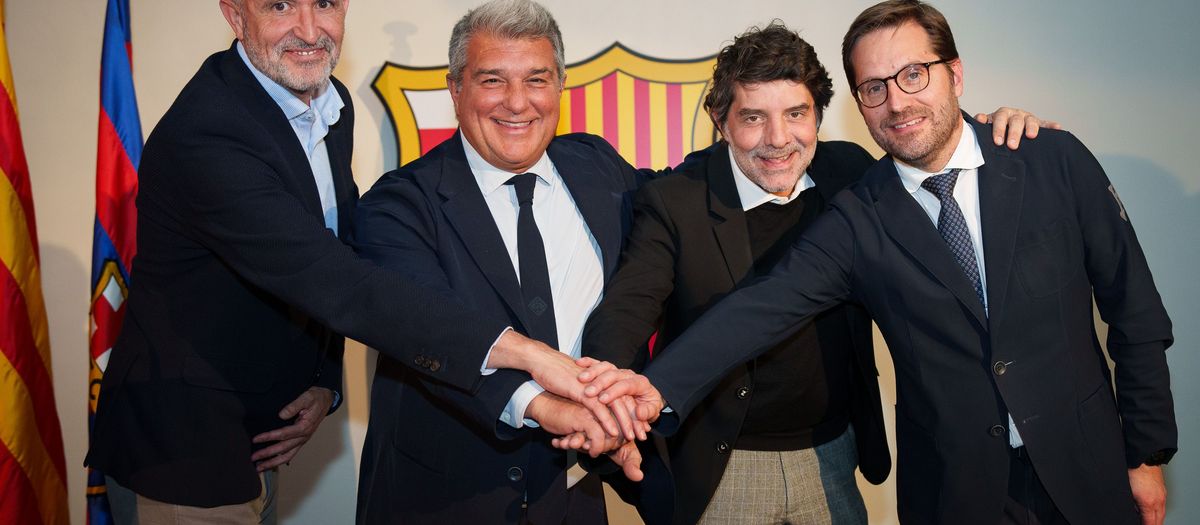 El FC Barcelona inaugura la nova oficina comercial, un punt de referència dins del sector