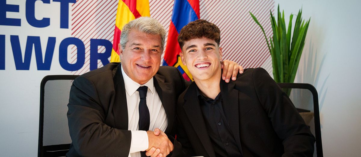 Pau Cubarsi prolonge jusqu'en 2027 au Barça