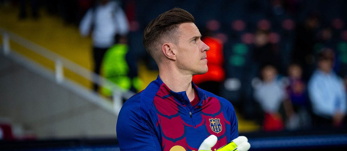 Ter Stegen, second on all time list of appearances for goalkeepers