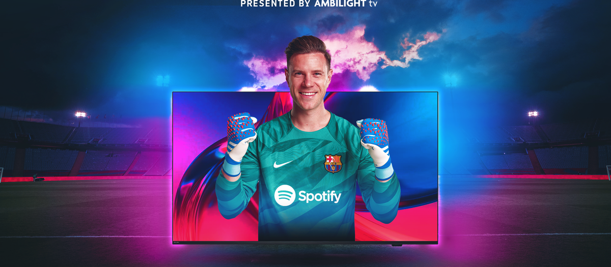 ¡Gana una Ambilight TV para ver al Barça! ✨