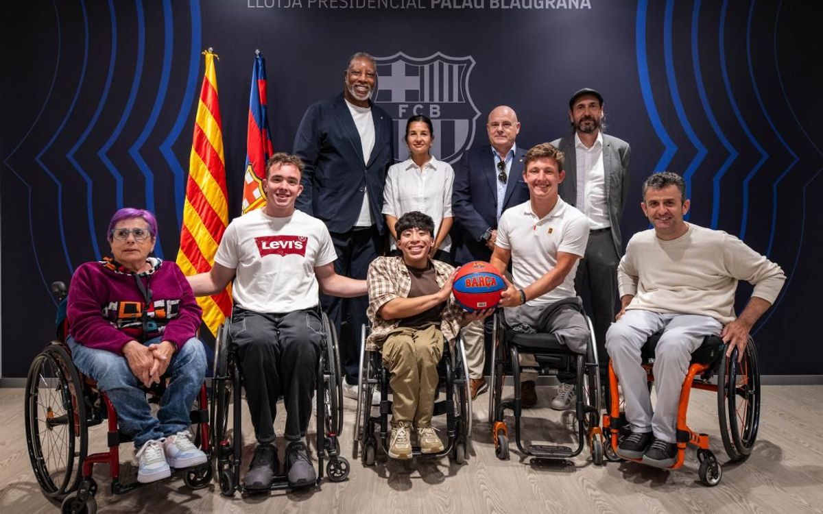 El Palau Blaugrana estrena una nueva zona para personas usuarias de silla de ruedas