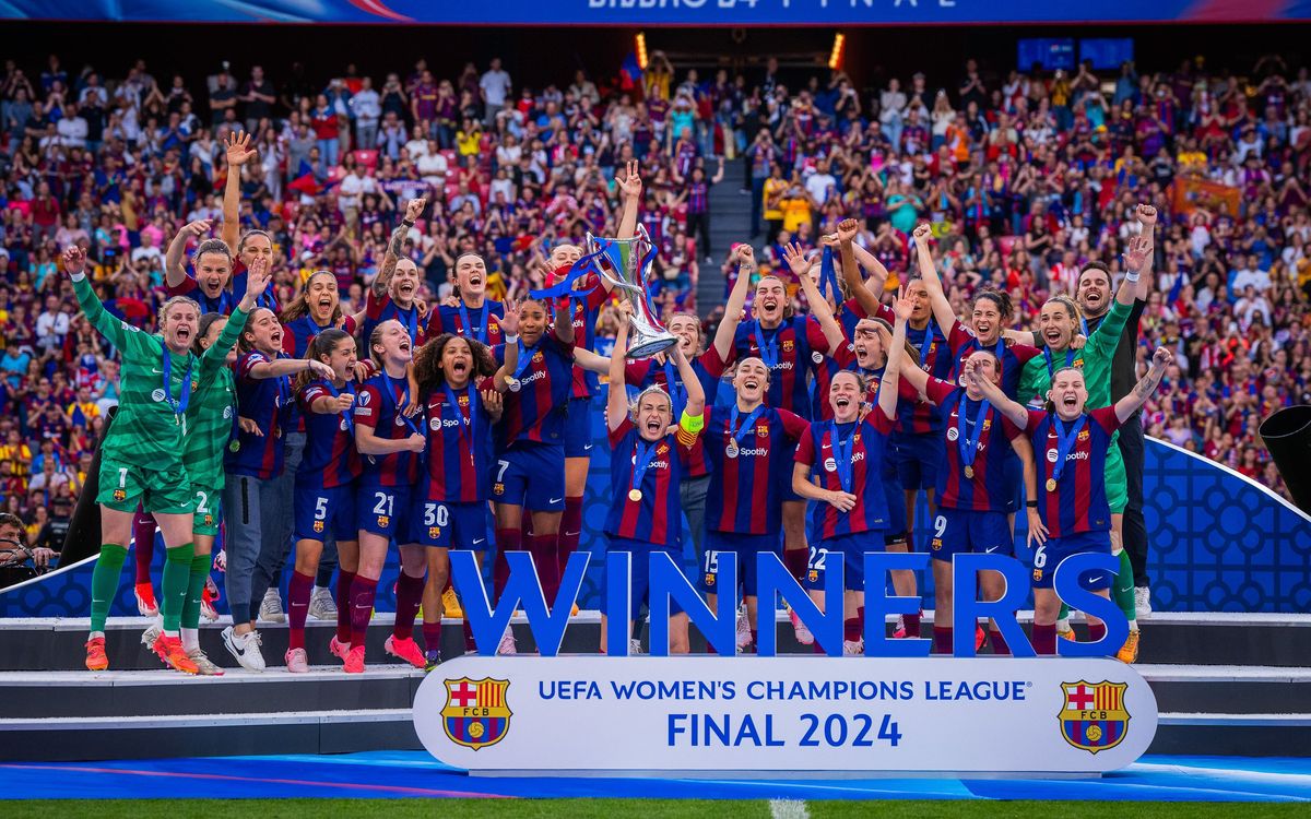 FC Barcelona 2-0 Olympique Lyon: Champions of Europe!