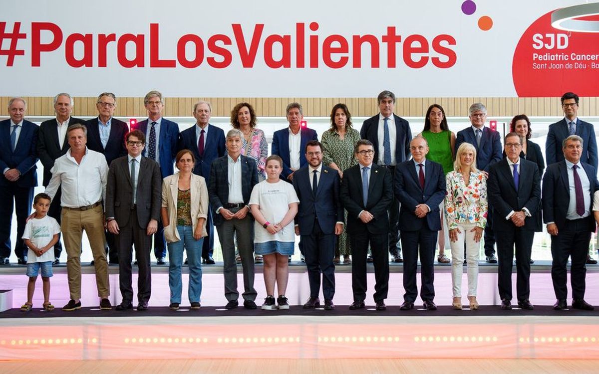 Working with Sant Joan de Déu to tackle's children's cancer