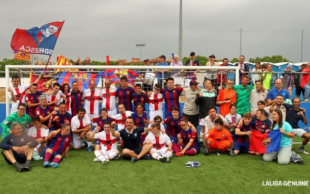 Brillante final de LaLiga Genuine del Fundació Barça