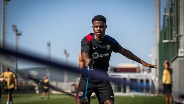 Flocage Officiel - FC Barcelone, Ansu Fati, 2022/2023, Home, Doré