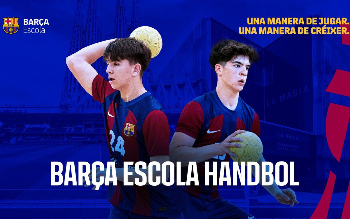 La Barça Escola també tindrà handbol