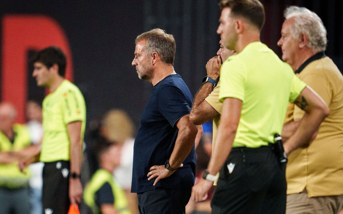 Hansi Flick happy with three wins but 'job far from done'