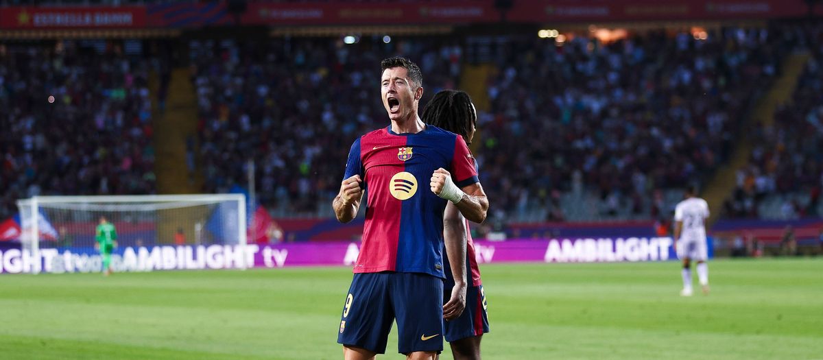 El brutal inicio de Lewandowski