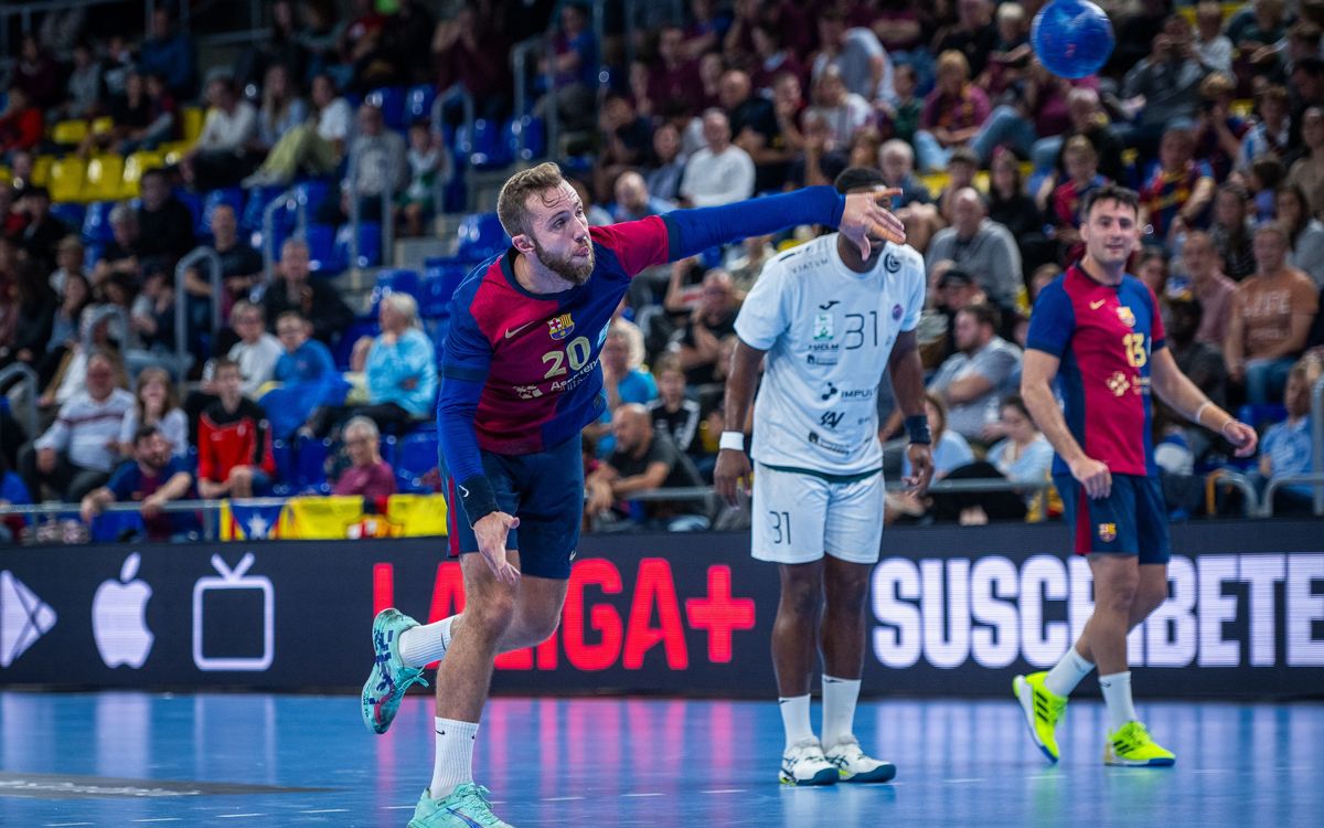 Barça-Abanca Ademar León: hay que encauzar la primera vuelta en el Palau