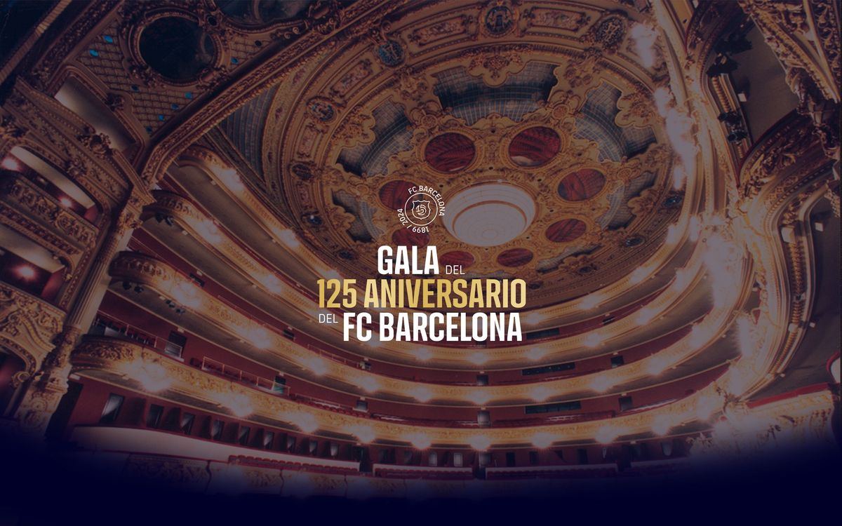 La gala del 125 Aniversario contará con los socios y socias del FC Barcelona