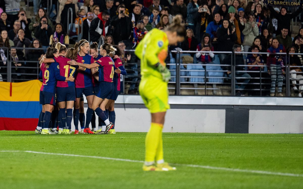 Victora del FC Barcelona sobre el Real Madrid (0-4)