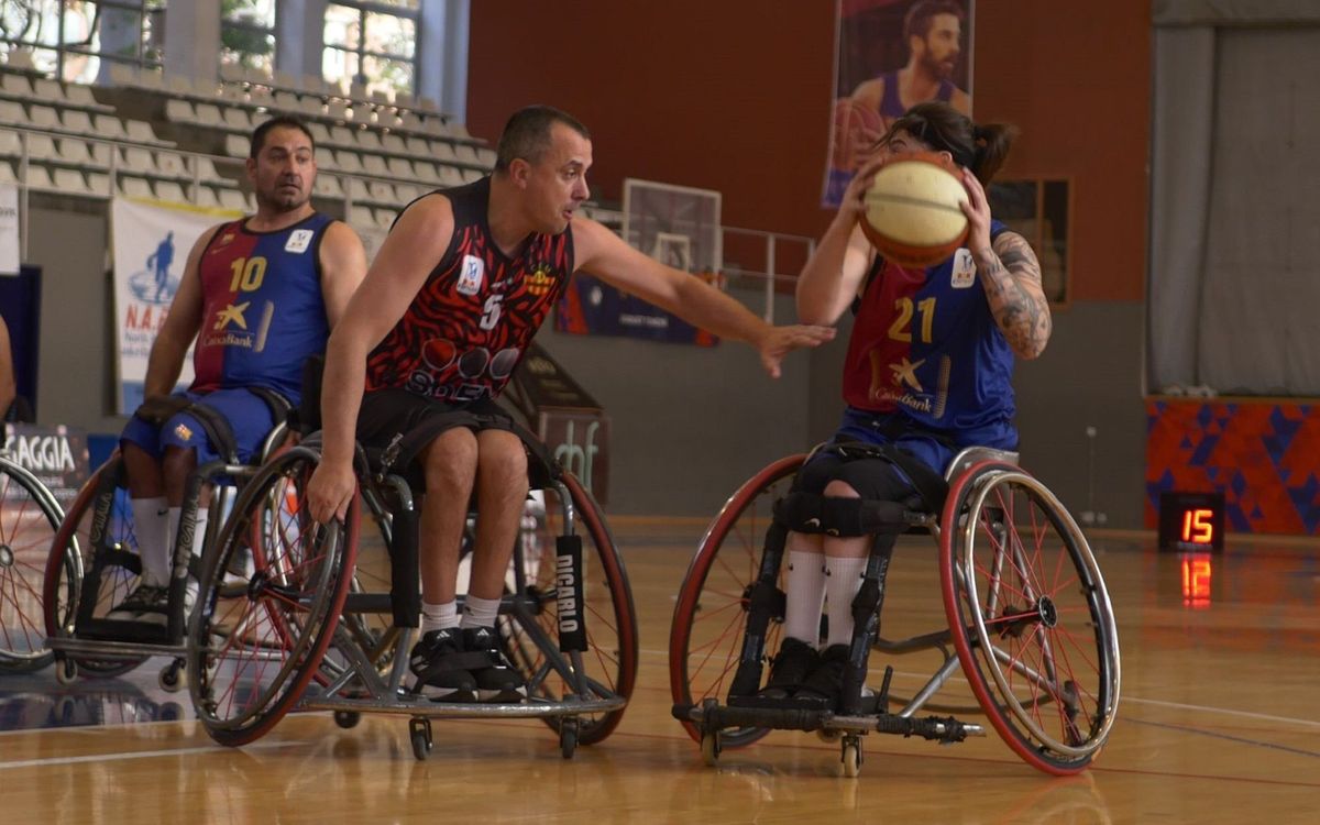 UNES Barça-CEM L’Hospitalet (55-50): Primera victòria de la temporada!