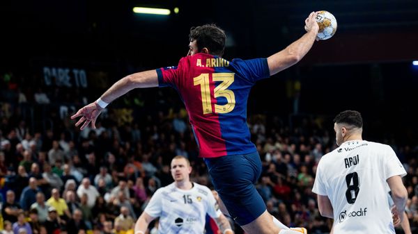 Maillot Handball FC Barcelone Dédicacé – Officiel Barca, Toute L'Équipe (Neuf)