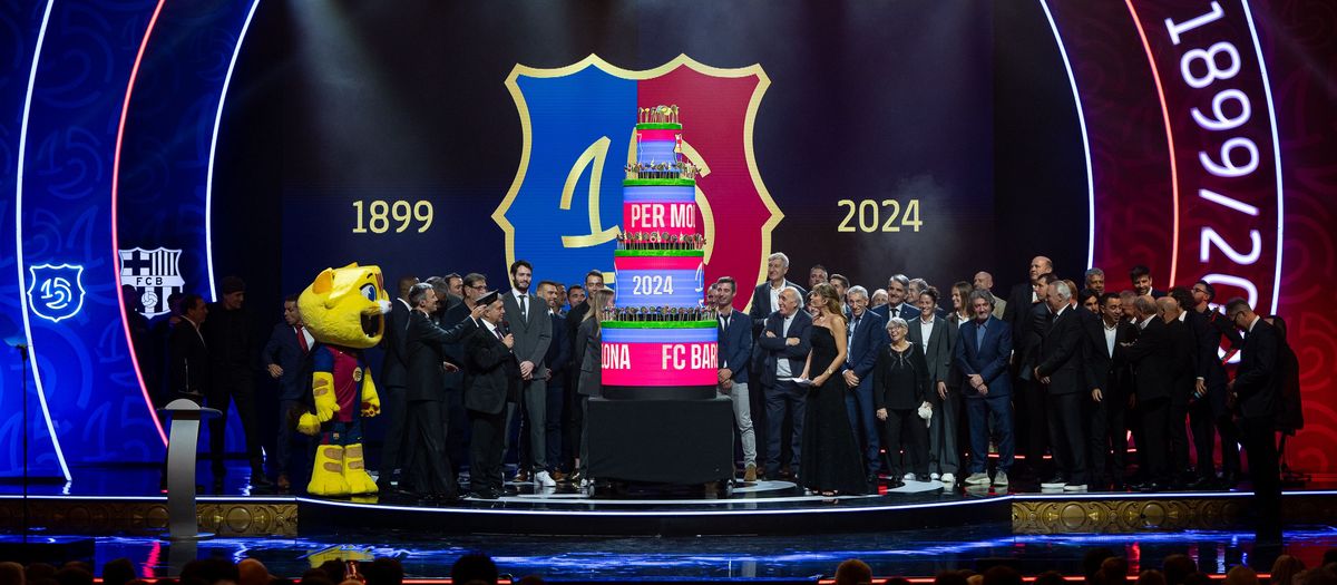 FC Barcelona celebrates 125th Anniversary in style at the Gran Teatre del Liceu