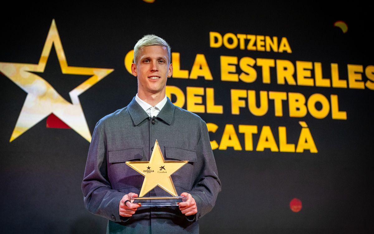 El FC Barcelona, ​​gran protagonista en la Gala de las Estrellas del Fútbol Catalán