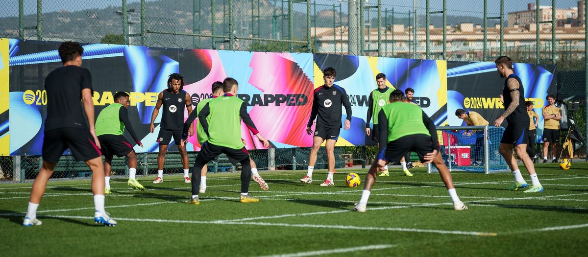 Barça to return to training on 29 December