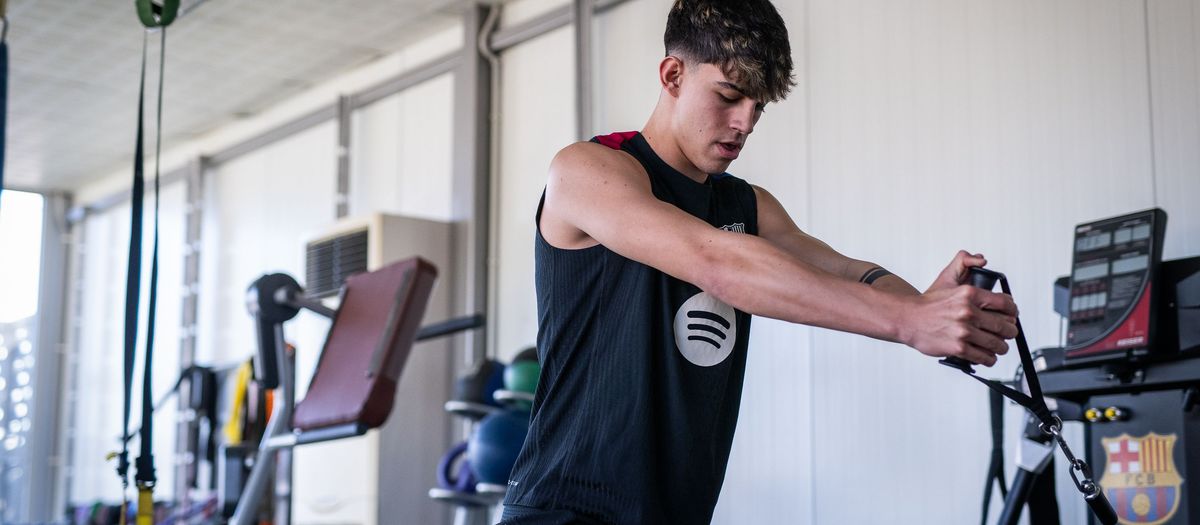 Marc Bernal working hard on recovery