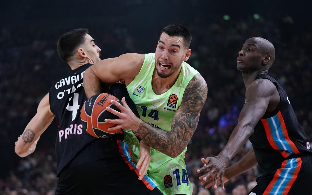 París - Barça: Victòria important a l'Accor Arena (79-90)