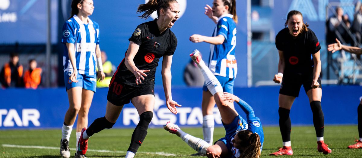 Espanyol – Barça Femenino: Rompen el muro defensivo (0-2)