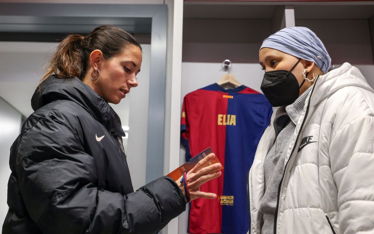 El Barça-Madrid CFF, amb la mirada solidària de Polseres Blaugranes