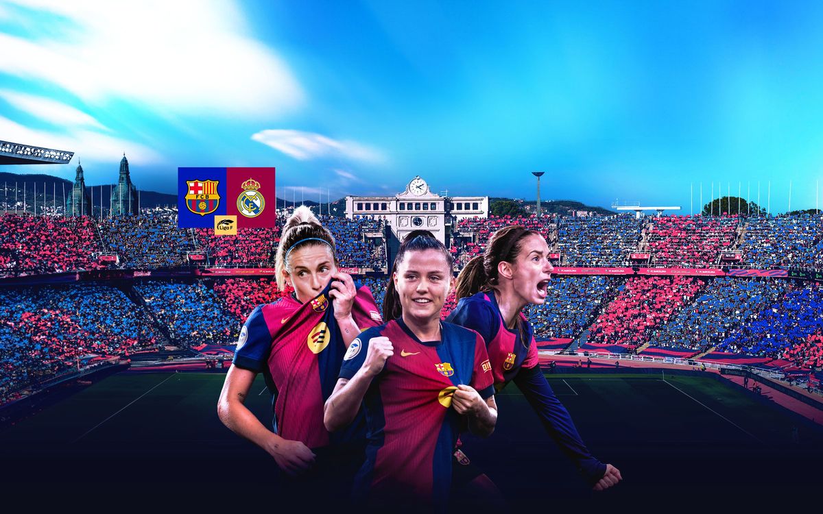Confirmat l'horari del Barça Femení – Reial Madrid a l’Estadi Olímpic