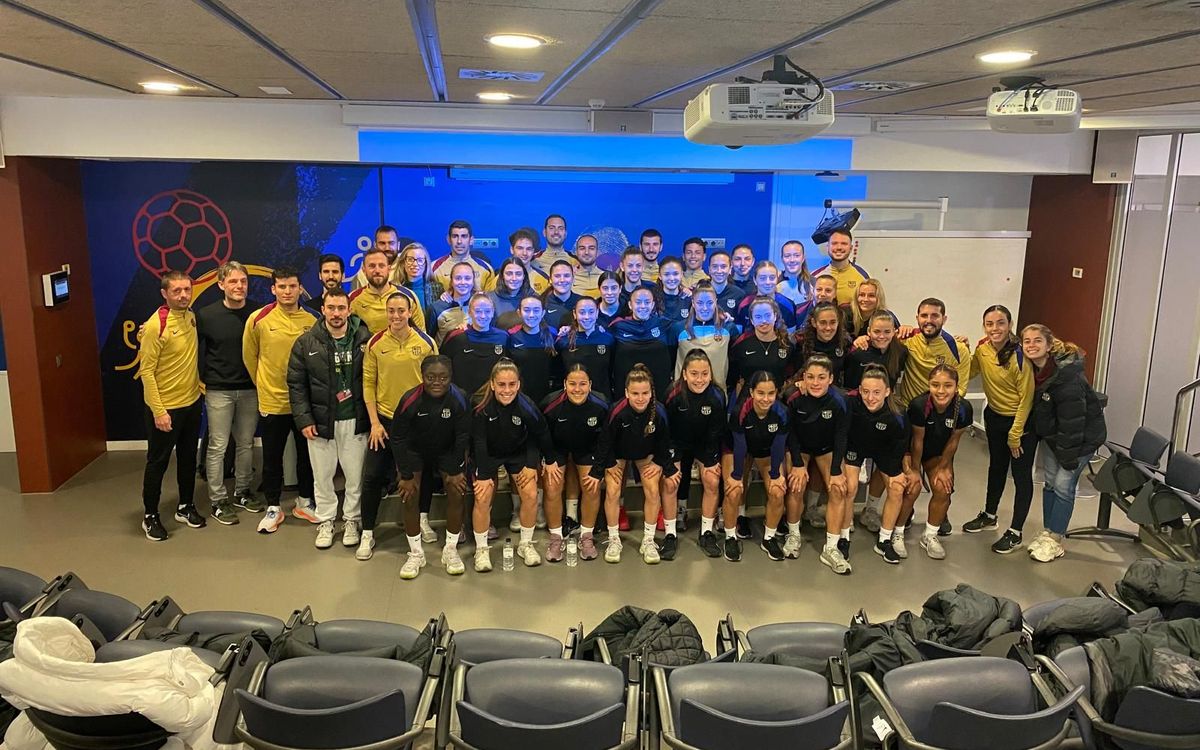 Mentoría de Marc Vivés al Femenino B