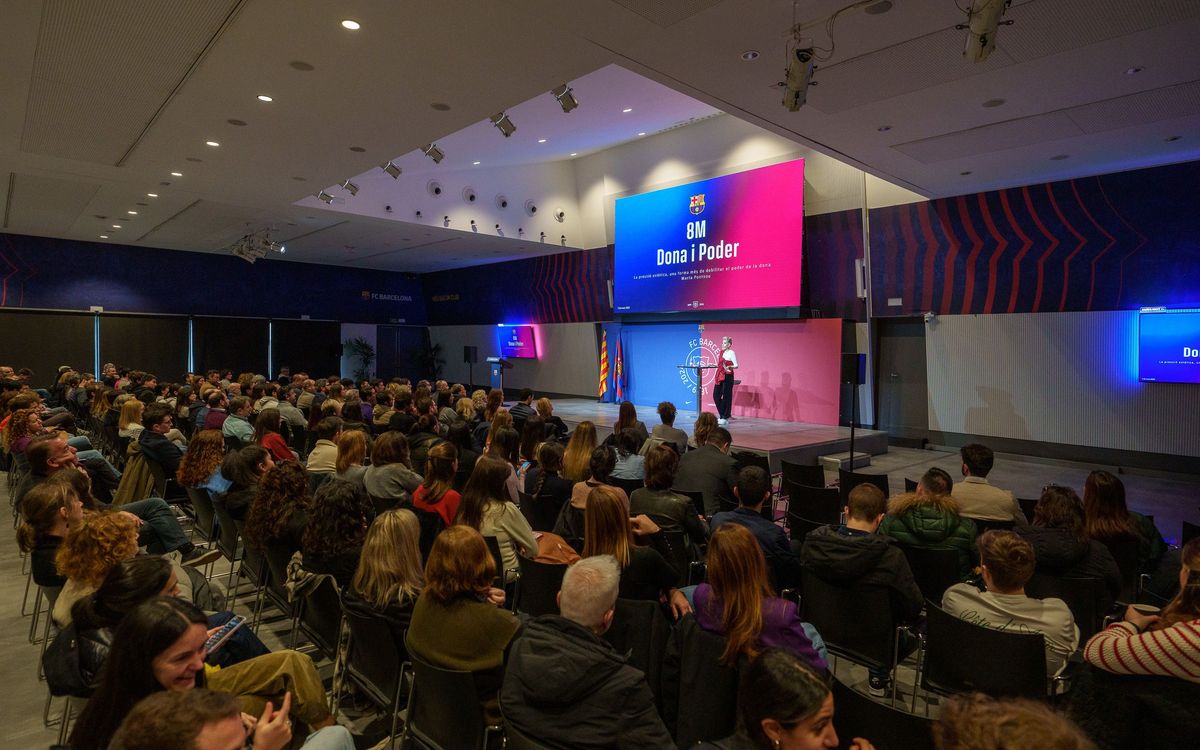 FC Barcelona celebrates International Women’s Day with talk on female empowerment