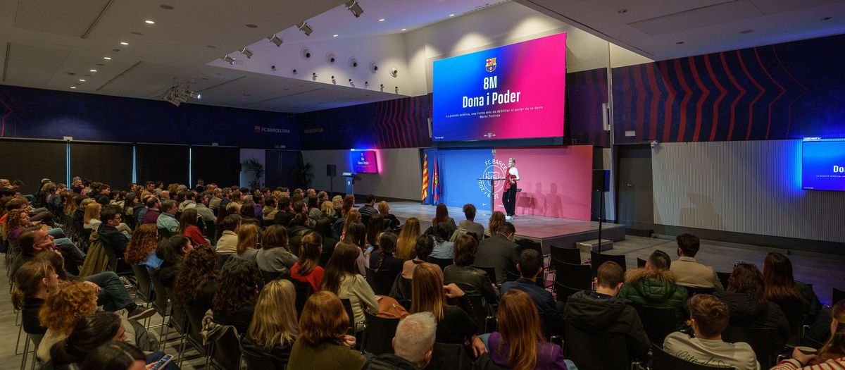 Le FC Barcelone célèbre le 8 mars avec une conférence sur le pouvoir des femmes