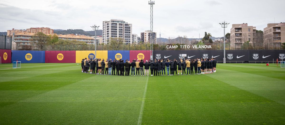 Minute's silence in memory of Doctor Carles Miñarro