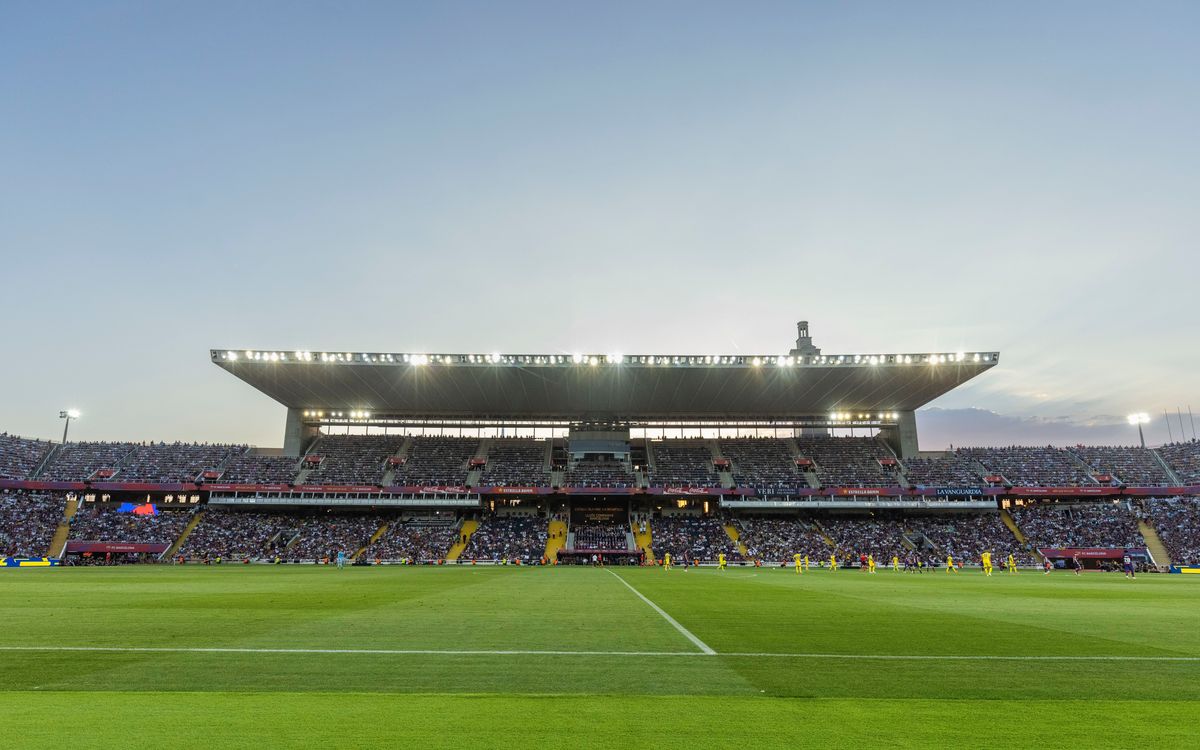 Recomendaciones de movilidad para el próximo partido de Liga ante el Girona en el Estadio Olímpico Lluís Companys