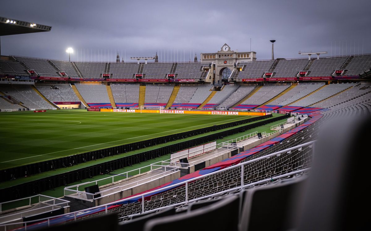 Recomanacions de mobilitat per al pròxim partit de Lliga davant el Betis a l'Estadi Olímpic Lluís Companys