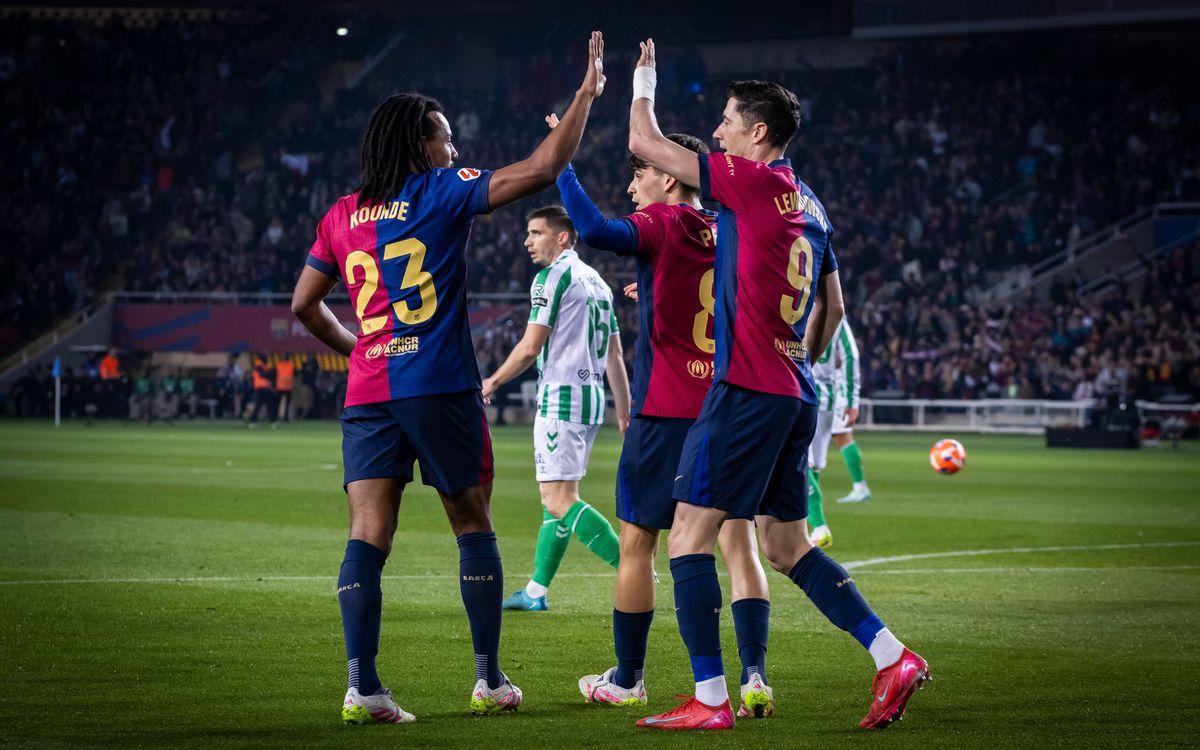 FC バルセロナ - ベティス: ドローも単独首位をキープ(1-1)